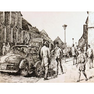 Werner Bell, Afternoon Stroll Through Town For Sale