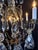 Metal Antique French Bronze & Crystal Chandelier For Sale - Image 7 of 8