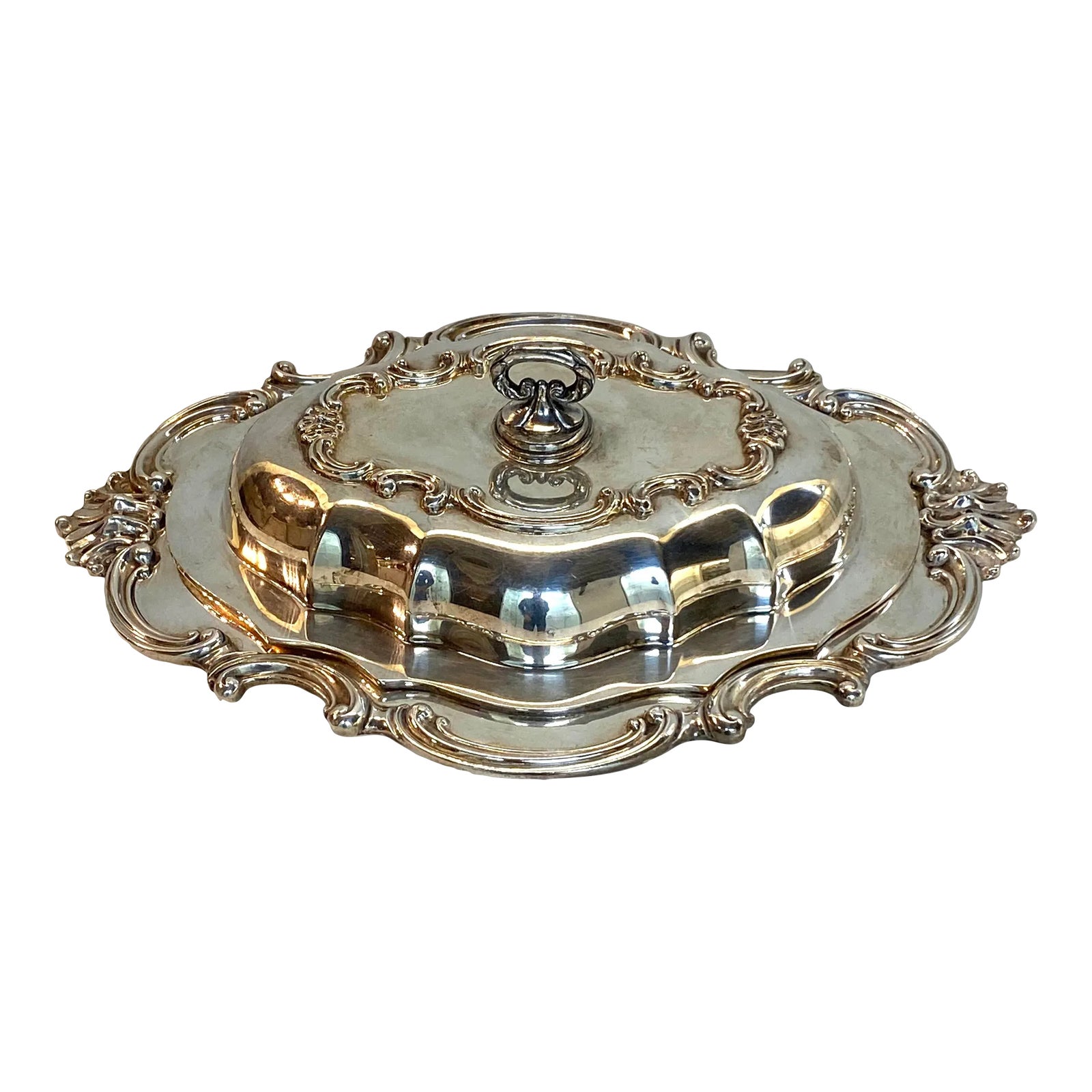 Antique American Silver Plated Reed and Barton Lidded Entrée/Soup, Stew ...