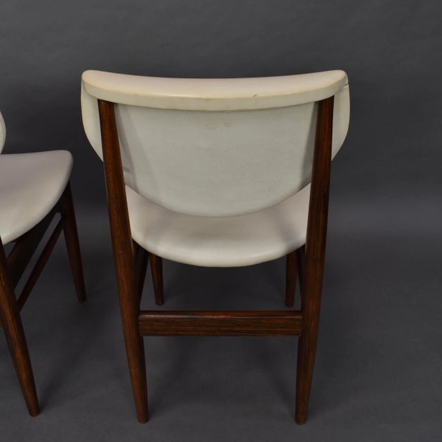 Brown Wenge Dining Room Chairs, 1960s, Set of 4 For Sale - Image 8 of 18