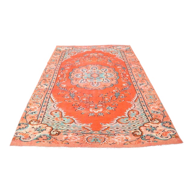 1960s Vintage Decor Rug For Sale