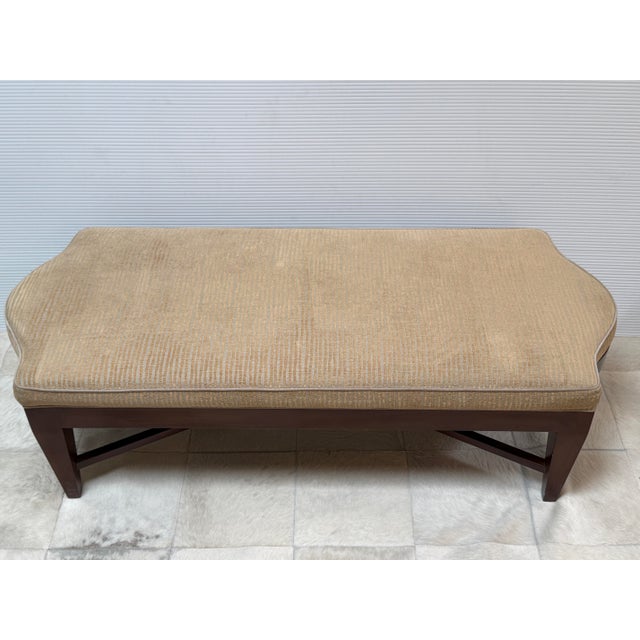 Contemporary John Hutton for Donghia Design Bench For Sale - Image 3 of 12