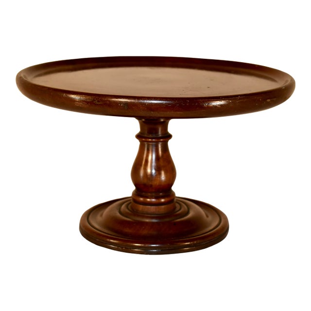19th Century English Mahogany Pedestal For Sale