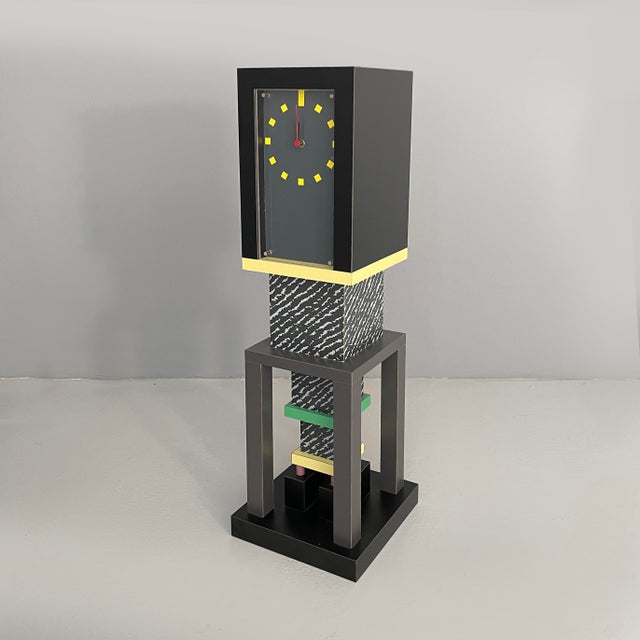 Italian Modern Metropole Table Clock from George J. Sowden, 1982 For Sale - Image 18 of 18