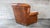 Restoration Hardware Churchill Cigar Leather Writer's Chair For Sale - Image 11 of 14