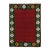 Vintage Tulu Rug in Rich Red With Bessarabian-Inspired Florals - Rug & Kilim For Sale