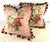 2020s Early 20th Century American Broad Cloth Tasseled Floral Pillows/a Pair For Sale - Image 5 of 11