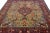 Persian 1920s Antique Persian Kashan Handmade Allover Floral Green Wool Rug For Sale - Image 3 of 7