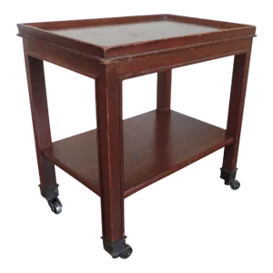 Mid 20th Century Mahogany Two Tier Occasional Side Table