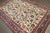 Persian 19th Century Zabihi Collection Ivory Antique Persian Teheran Carpet - 6'10" x 10'4" For Sale - Image 3 of 10