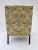 Beige Mid 20th Century French Directoire Style Wing Back Chair For Sale - Image 8 of 13