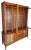 Wood 1960s Broyhill Premiere Brasilia “Diamond Head” Walnut China Hutch / Display Cabinet For Sale - Image 7 of 12