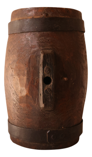 19th Century French Wooden Small Keg