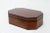Traditional 20th Century Traditional Oblong Octagonal Wooden Box With Lid For Sale - Image 3 of 11