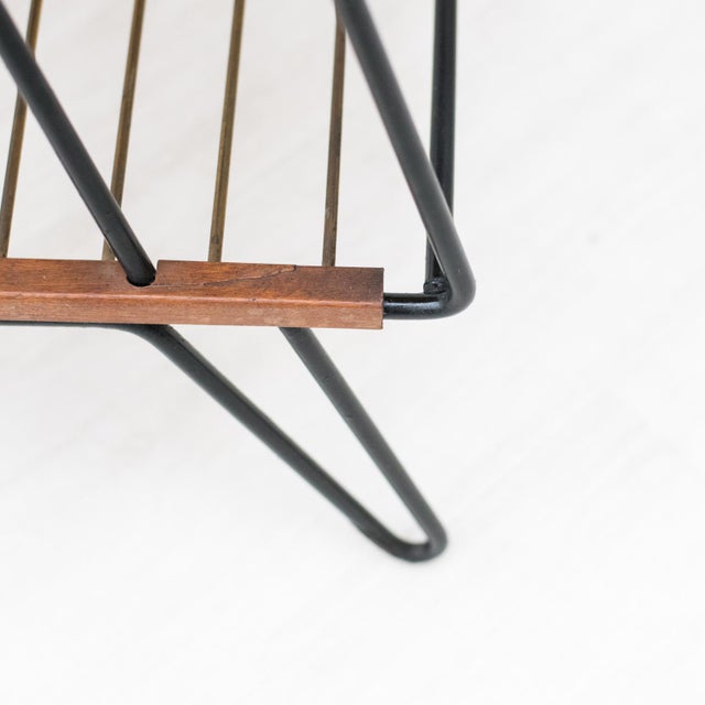 1960s Black Magazine Table, 1960s For Sale - Image 5 of 15
