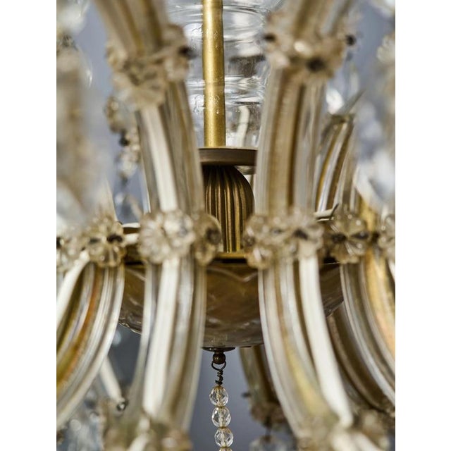 Large Crystal Maria Theresa 18-Light Chandelier For Sale - Image 11 of 13