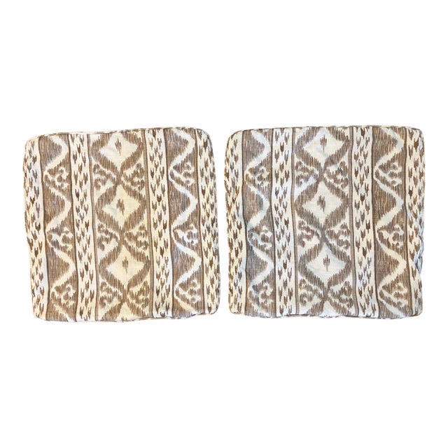 Cowtan & Tout Rapallo Pillow Covers, a Pair For Sale