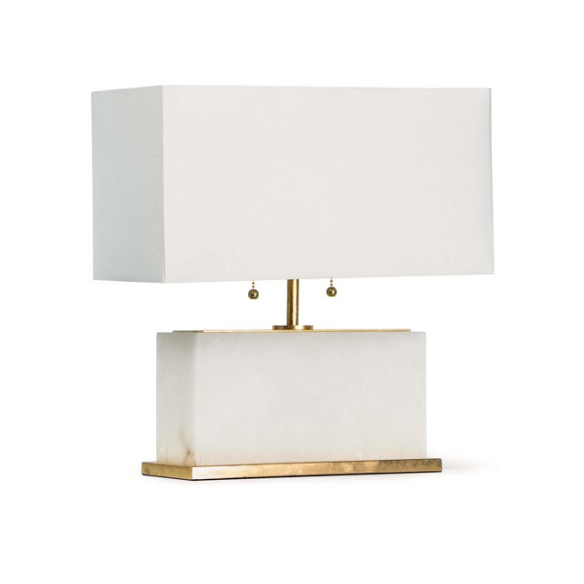 Regina Andrew Ali Alabaster Table Lamp For Sale In Detroit - Image 6 of 6