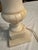 Italian Antique Italian Hand Carved Alabaster Table Lamp For Sale - Image 3 of 4