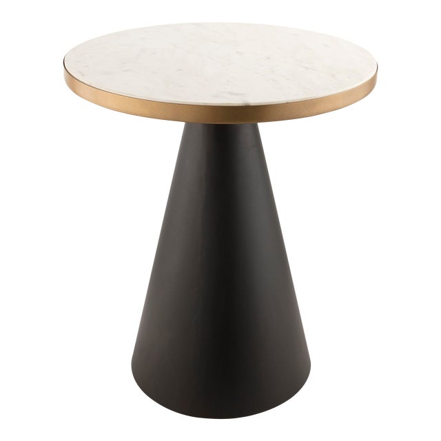 Richard Marble Side Table For Sale