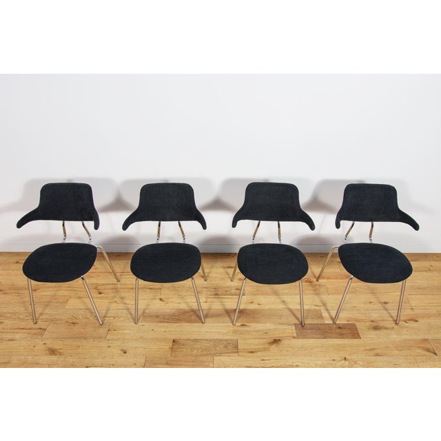 Model Vl118 Dining Chairs by Vermund Larsen for Vermund Larsen A/S, Denmark, 1960s, Set of 4 For Sale - Image 4 of 18