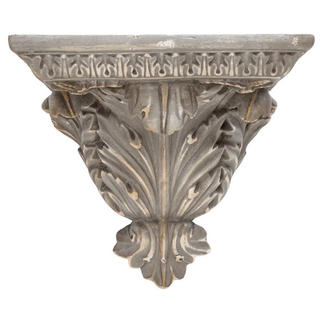 1900s French Plaster Pedestal Shelf For Sale - Image 15 of 18