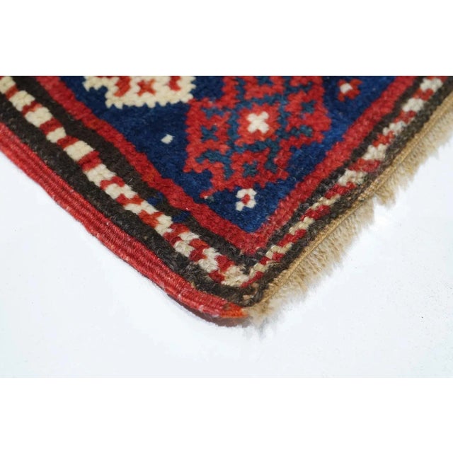 19th Century Antique Kazak Rug 4'2'' x 6'4'' For Sale - Image 5 of 11