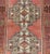 Mid 20th Century Soft Red and Green Vintage Turkish Oushak Rug With Sub-Geometric Dual Medallions For Sale In Atlanta - Image 6 of 8