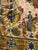 Late 20th Century Persian-Style Pictorial Woven Tapestry With Royal Court Scene & Gold Fringe For Sale - Image 5 of 15