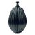 Studio a Home Large Gray Sawtooth Vase For Sale