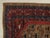 Red Antique Bakshaish Carpet, Oriental Persian Handmade in Brown, Blue and Red For Sale - Image 8 of 18