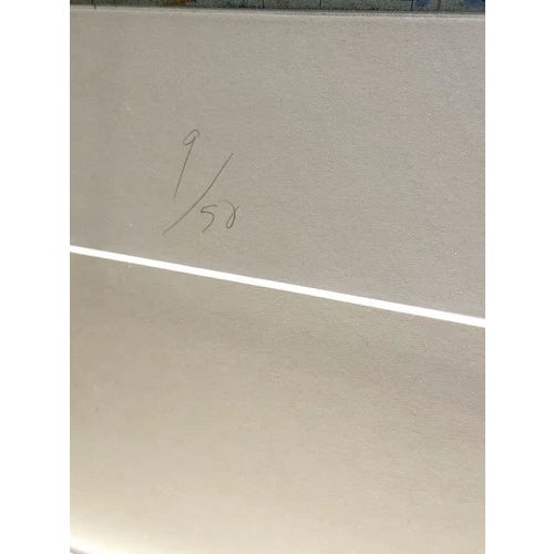 1980s 1980s Pat Steir Aquatint the Wave - From the Sea After Leonardo, Hokusai and Courbet For Sale - Image 5 of 10