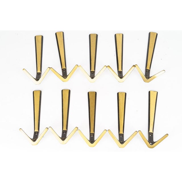 1950s Wall Hooks by Herta Baller, 1950s, Set of 10 For Sale - Image 5 of 5