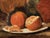 This captivating antique still life from early 1900s France radiates a vibrancy and palette reminiscent of a masterful...