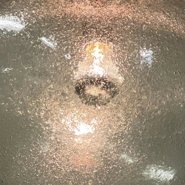 Hanging Lamps in Bubble Glass from Peill & Putzler, 1970s, Set of 2 For Sale - Image 6 of 12