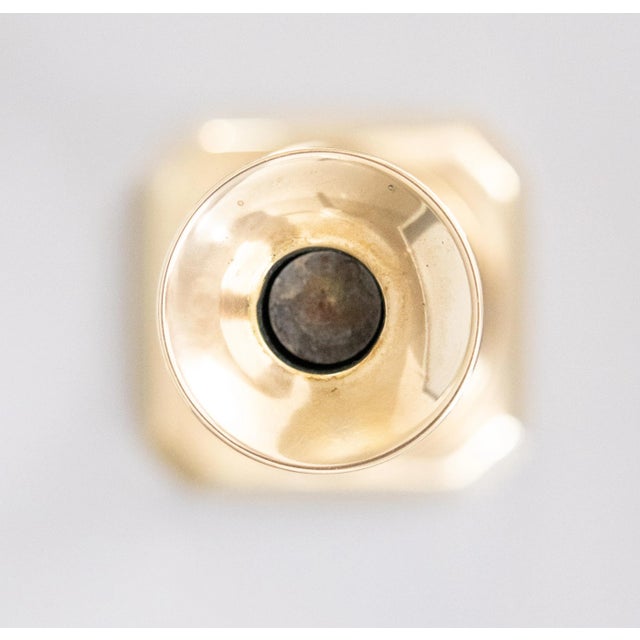 Brass 19th Century English Brass Beehive Push-Up Candlesticks - a Pair For Sale - Image 8 of 10