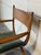 1960s In Style of Henning Kjærnulf Brutalist Oak Kurul Armchair Danish Mid-Century Modern 1960s For Sale - Image 5 of 11