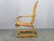 Mid-Century Italian Rattan Lounge Armchair, 1960s For Sale - Image 6 of 15