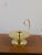 Brass Vintage Baldwin Brass Swirl-Handle Chamberstick Taper Candle Holder For Sale - Image 8 of 10