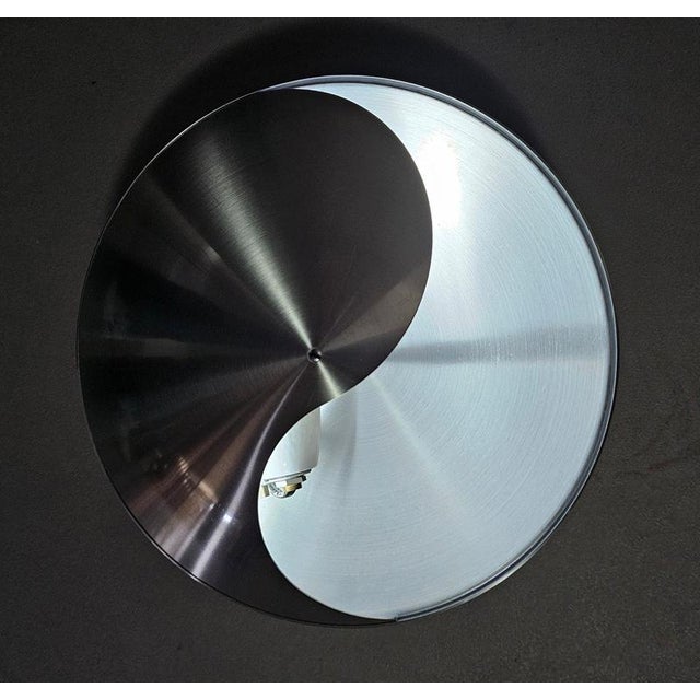 Vintage Inox C1636 Yin-Yang Wall Lamp from Raak Amsterdam For Sale - Image 10 of 14