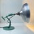 Scandinavian Industrial Green Wall Lamp, 1950s For Sale - Image 6 of 13