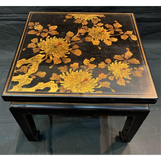 Mid-Century Modern Low Oriental Table, 1950s For Sale - Image 3 of 4