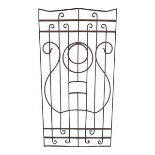 Antique Victorian Iron Door For Sale