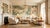 36" * H108"/Panel* 4ps, Qing Dynasty Style Court-Lady Wallpaper, Dream of the Red Chamber Wallpaper For Sale