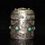 Elevate your tea ritual with this stunning vintage tea caddy. Crafted from copper with a silver-plated finish, this...