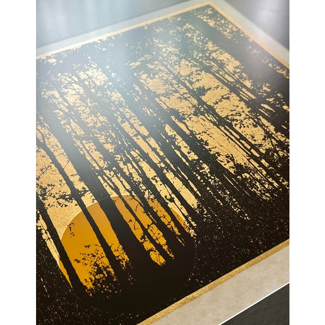 Contemporary Vintage Judi & Les Hellman Signed and Numbered Limited Edition Serigraph For Sale - Image 3 of 8