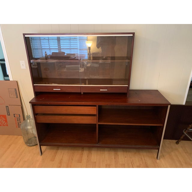 Calvin Paul McCobb Mid-Century Modern Walnut Credenza For Sale - Image 4 of 8