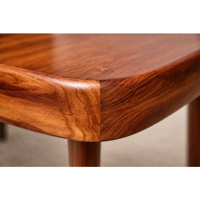 Carlo Hauner 3 in 1 Extendable Dining Table in Caviuna Wood by Carlo Hauner & Martin Eisler, Brazil, 1950s - Lot 18 For Sale - Image 4 of 15