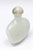 Contemporary White Jade Snuff Bottle Hand Carved Minimalist Timeless Ming Style For Sale - Image 3 of 13