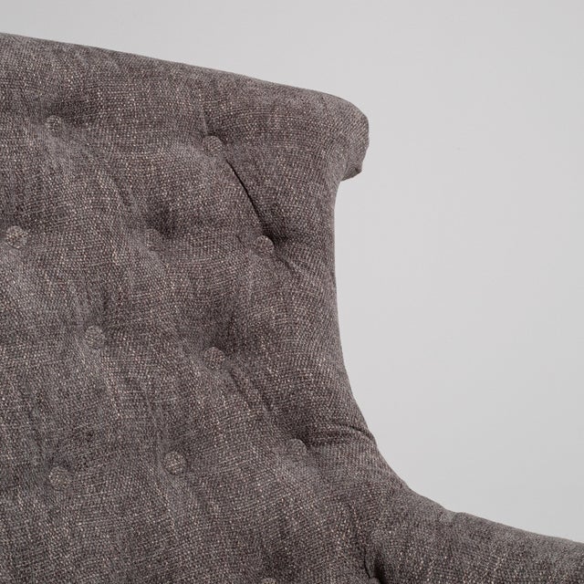 Napoleon III Upholstered Armchair, Second Empire Style, France, Circa 1880 For Sale - Image 4 of 16